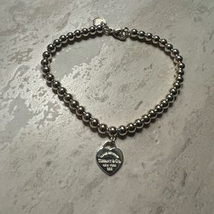 Tiffany & Co Heart Tag bead Bracelet